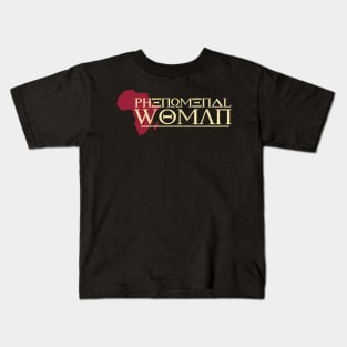 'African Phenomenal Woman' Cool Phenomenal Woman Gift Kids T-Shirt